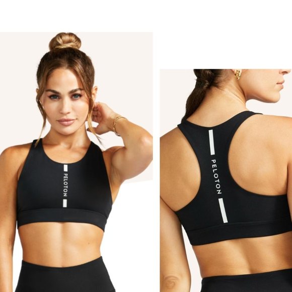 Brassière De Sport WITH Pride - Taille L - Neuf Avec étiquette (NWT) - Coupe Géométrique Blanc - Pour Cours Peloton